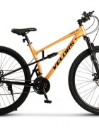 VELORS Bicicleta MTB-Full Suspension Trail 2.9 V29271D PortocaliuNegru roti 29 inch greutate suportata 120 kg inaltime utilizator 170-185 cm