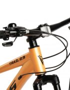 VELORS Bicicleta MTB-Full Suspension Trail 2.9 V29271D PortocaliuNegru roti 29 inch greutate suportata 120 kg inaltime utilizator 170-185 cm
