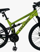VELORS Bicicleta MTB-Full Suspension Trail V24271D VerdeNegru 24 inch echipare Shimano 21 viteze manete secventiale frane disc mecanice