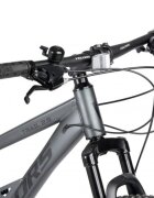 VELORS Bicicleta MTB-Full Suspension Trail V26271D GriNegru 26 inch echipare Shimano 21 viteze manete secventiale frane disc mecanice