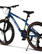 VELORS Bicicleta MTB-HT Power 2.7 V27301M AlbastruAlbVerde 27.5 inch