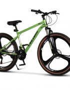 VELORS Bicicleta MTB-HT Power 2.7 V27301M VerdeAlbNegru 27.5 inch