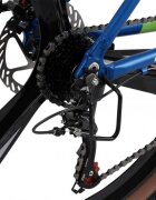 VELORS Bicicleta MTB-HT Power 2.7 V27302M AlbastruAlbVerde 27 inch cadru aluminiu