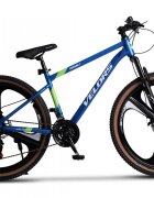 VELORS Bicicleta MTB-HT Power 2.7 V27302M AlbastruAlbVerde 27 inch cadru aluminiu