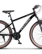 VELORS Bicicleta MTB Mercury V26301G NegruGri roti 26 inchSchimbator spate Carpat Roti 26 Inch Manete Schimbator Rotative 21 viteze Frane Mecanice Disc fataspate