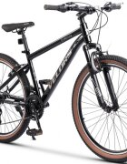 VELORS Bicicleta MTB Mercury V26301G NegruGri roti 26 inchSchimbator spate Carpat Roti 26 Inch Manete Schimbator Rotative 21 viteze Frane Mecanice Disc fataspate