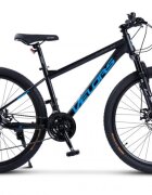 VELORS Bicicleta MTB Rambler V26310A NegruAlbastru roti 26 inch inaltime utilizator 150-165 cm greutate suportata 120 kg