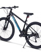 VELORS Bicicleta MTB Rambler V26310A NegruAlbastru roti 26 inch inaltime utilizator 150-165 cm greutate suportata 120 kg