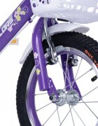 VELORS Bicicleta pentru copii 2-4 ani V1202A Mov Roti 12 Inch Frane fataspate V-Brake Roti ajutatoare