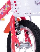 VELORS Bicicleta pentru copii 2-4 ani V1202A Roz Roti 12 Inch Frane fataspate V-Brake Roti ajutatoare