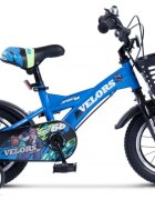 VELORS Bicicleta pentru copii V1201A albastru roti 12 inch varsta 2-4 ani inaltime utilizator 85-100 cm greutate suportata 80 kg