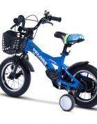 VELORS Bicicleta pentru copii V1201A albastru roti 12 inch varsta 2-4 ani inaltime utilizator 85-100 cm greutate suportata 80 kg