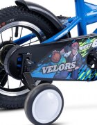 VELORS Bicicleta pentru copii V1201A albastru roti 12 inch varsta 2-4 ani inaltime utilizator 85-100 cm greutate suportata 80 kg