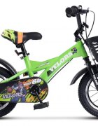 VELORS Bicicleta pentru copii V1201A verde roti 12 inch varsta 2-4 ani inaltime utilizator 85-100 cm greutate suportata 80 kg