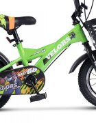 VELORS Bicicleta pentru copii V1201A verde roti 12 inch varsta 2-4 ani inaltime utilizator 85-100 cm greutate suportata 80 kg