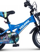 VELORS Bicicleta pentru copii V1401A albastru roti 14 inch varsta 3-5 ani inaltime utilizator 90-105 cm greutate suportata 80 kg