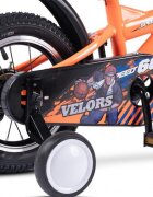 VELORS Bicicleta pentru copii V1401A portocaliu roti 14 inch varsta 3-5 ani inaltime utilizator 90-105 cm greutate suportata 80 kg