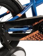 VELORS Bicicleta pentru copii V1407B AlbastruPortocaliu 14 inch cu roti ajutatoare