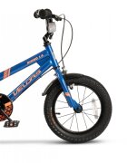VELORS Bicicleta pentru copii V1407B AlbastruPortocaliu 14 inch cu roti ajutatoare