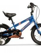 VELORS Bicicleta pentru copii V1407B AlbastruPortocaliu 14 inch cu roti ajutatoare