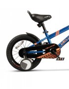 VELORS Bicicleta pentru copii V1407B AlbastruPortocaliu 14 inch cu roti ajutatoare