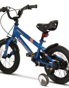 VELORS Bicicleta pentru copii V1407B AlbastruPortocaliu 14 inch cu roti ajutatoare