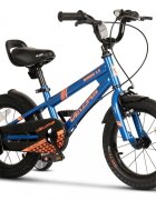 VELORS Bicicleta pentru copii V1407B AlbastruPortocaliu 14 inch cu roti ajutatoare