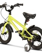 VELORS Bicicleta pentru copii V1407B Verde 14 inch cu roti ajutatoare