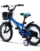 VELORS Bicicleta pentru copii V1601A Albastru roti 16 inch varsta 4-6 ani 16 viteze inaltime utilizator 100-115 cm greutate suportata 60 kg