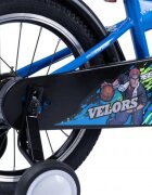 VELORS Bicicleta pentru copii V1601A Albastru roti 16 inch varsta 4-6 ani 16 viteze inaltime utilizator 100-115 cm greutate suportata 60 kg