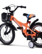 VELORS Bicicleta pentru copii V1601A Portocaliu roti 16 inch 4-6 ani 16 viteze inaltime utilizator 100-115 cm greutate suportata 60 kg