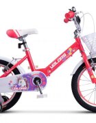 VELORS Bicicleta pentru copii V1602A Roz varsta 4-6 ani roti 16 inch greutate suportata 60 kg inaltime utilizator 100-115 cm