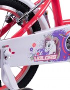 VELORS Bicicleta pentru copii V1602A Roz varsta 4-6 ani roti 16 inch greutate suportata 60 kg inaltime utilizator 100-115 cm