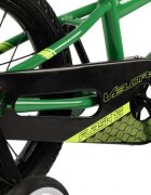 VELORS Bicicleta pentru copii V1603B VerdeNegru roti 16 inch inaltime utilizator 100-115 cm greutate suportata 60 kg