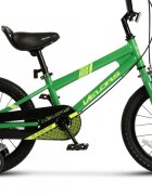 VELORS Bicicleta pentru copii V1603B VerdeNegru roti 16 inch inaltime utilizator 100-115 cm greutate suportata 60 kg