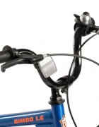 VELORS Bicicleta pentru copii V1607B AlbastruPortocaliu 16 inch cu roti ajutatoare