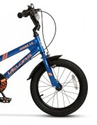 VELORS Bicicleta pentru copii V1607B AlbastruPortocaliu 16 inch cu roti ajutatoare