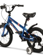 VELORS Bicicleta pentru copii V1607B AlbastruPortocaliu 16 inch cu roti ajutatoare