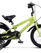 VELORS Bicicleta pentru copii V1607B Verde 16 inch cu roti ajutatoare