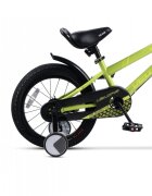 VELORS Bicicleta pentru copii V1607B Verde 16 inch cu roti ajutatoare