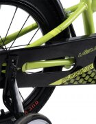 VELORS Bicicleta pentru copii V1607B Verde 16 inch cu roti ajutatoare