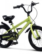 VELORS Bicicleta pentru copii V1607B Verde 16 inch cu roti ajutatoare