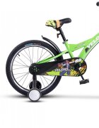 VELORS Bicicleta pentru copii V1801A Verde roti 18 inch varsta 5-7 ani inaltime utilizator 110-125 cm greutate suportata 80 kg