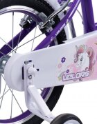 VELORS Bicicleta pentru copii V1802A Mov roti 18 inch varsta 5-7 ani inaltime utilizator 110-125 cm greutate suportata 80 kg