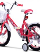 VELORS Bicicleta pentru copii V1802A Roz roti 18 inch varsta 5-7 ani inaltime utilizator 110-125 cm greutate suportata 80 kg
