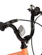 VELORS Bicicleta pentru copii V1807B PortocaliuVerde 18 inch cu roti ajutatoare