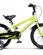 VELORS Bicicleta pentru copii V1807B Verde 18 inch cu roti ajutatoare