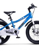 VELORS Bicicleta pentru copii V18345A Albastru roti 18 inch 5-7 ani greutate suportata 80 kg inaltime utilizator 110-125 cm