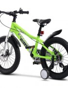 VELORS Bicicleta pentru copii V18345A Verde roti 18 inch 5-7 ani greutate suportata 80 kg inaltime utilizator 110-125 cm
