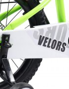 VELORS Bicicleta pentru copii V18345A Verde roti 18 inch 5-7 ani greutate suportata 80 kg inaltime utilizator 110-125 cm
